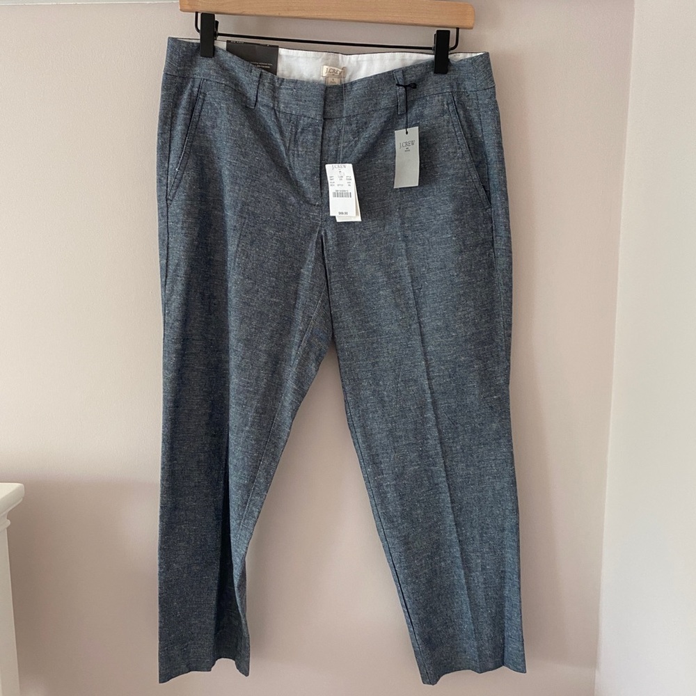 J. Crew City Fit Skimmer Pant - petite
